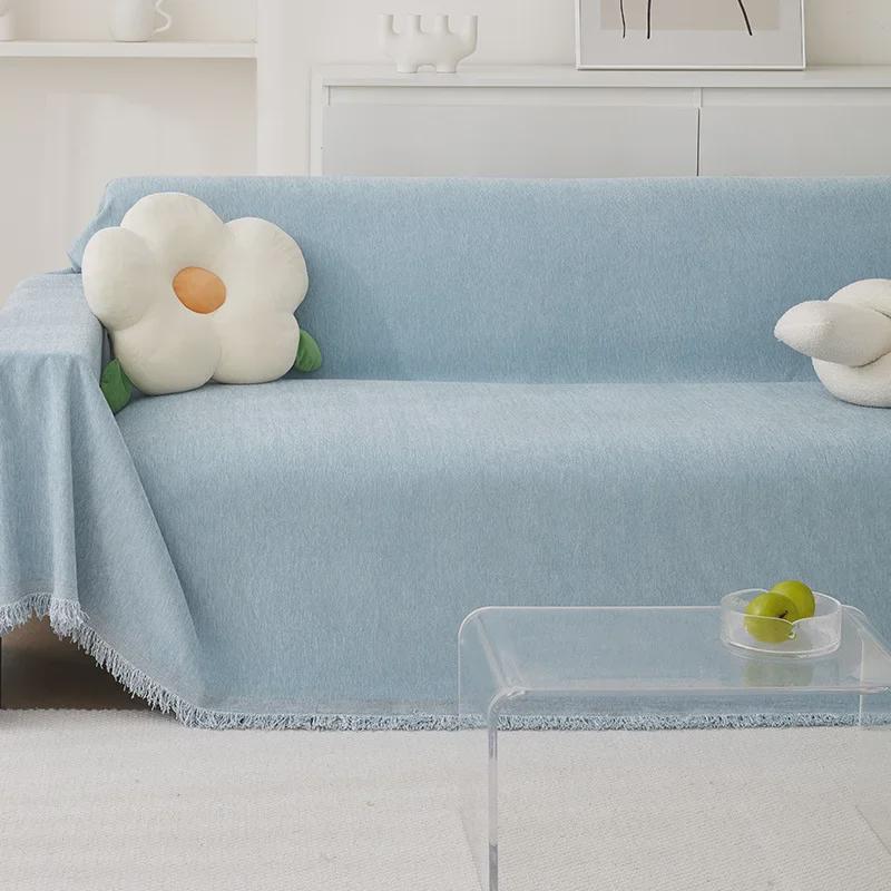 

Високотехнологічний водонепроникний всесезонний чохол для дивана: Водонепроникний, Стійкий до подряпин кігтями, Захист від налипання шерсті. 180*130 cm