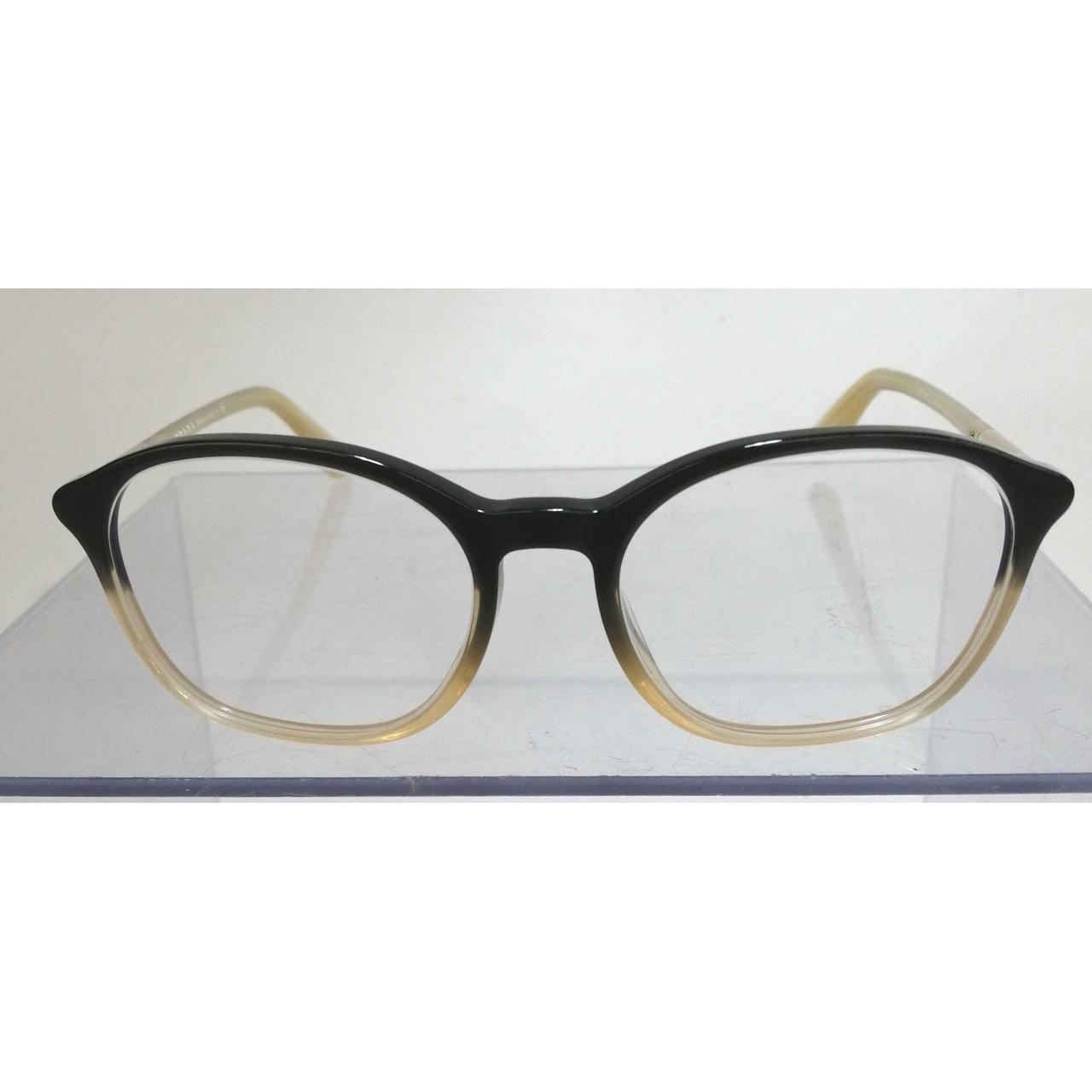 Used PRADA VPR19O-A Black x Beige Glasses Frame
