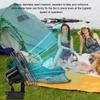 8in Mini Desktop Fan Rechargeable Battery Operated Camping Fan for Family Office Outdoor Travel