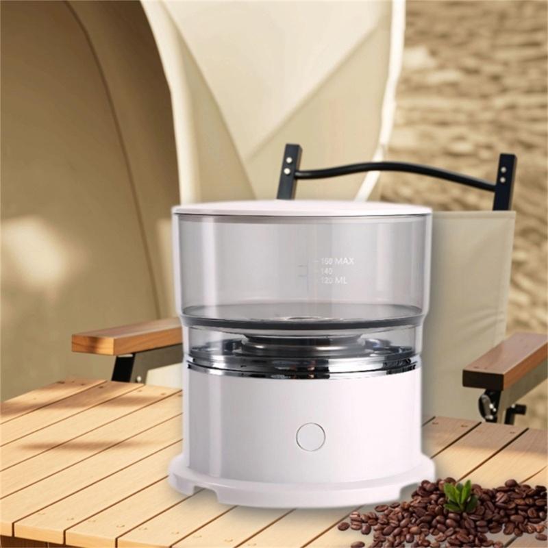 Travel Friendly Small Drip Coffee Maker Automatic Hand Brewing Machine Coffee Making Tool for Easy Coffee Enjoyment