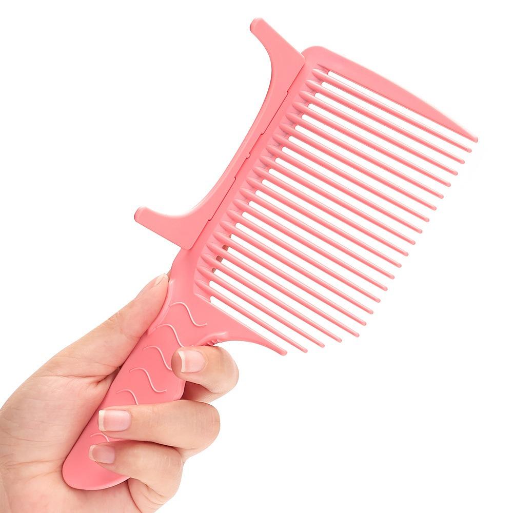 3Pcs\set Hair Cutting Barber Fade Comb Arc Design Blending Tool DIY Precision Clipper Comb  Home Use