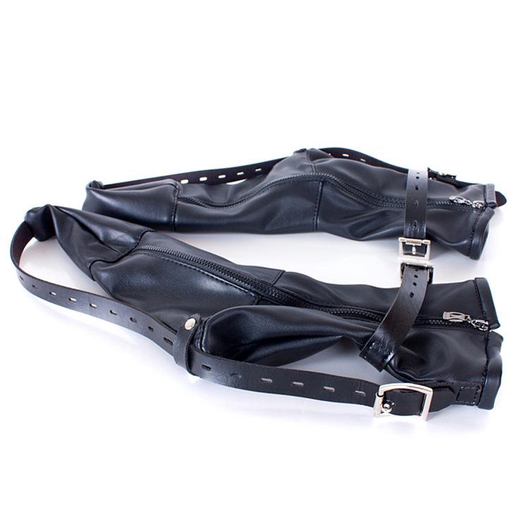 Aisile Women's High-End Leather Foot and Leg Restraint Bag
