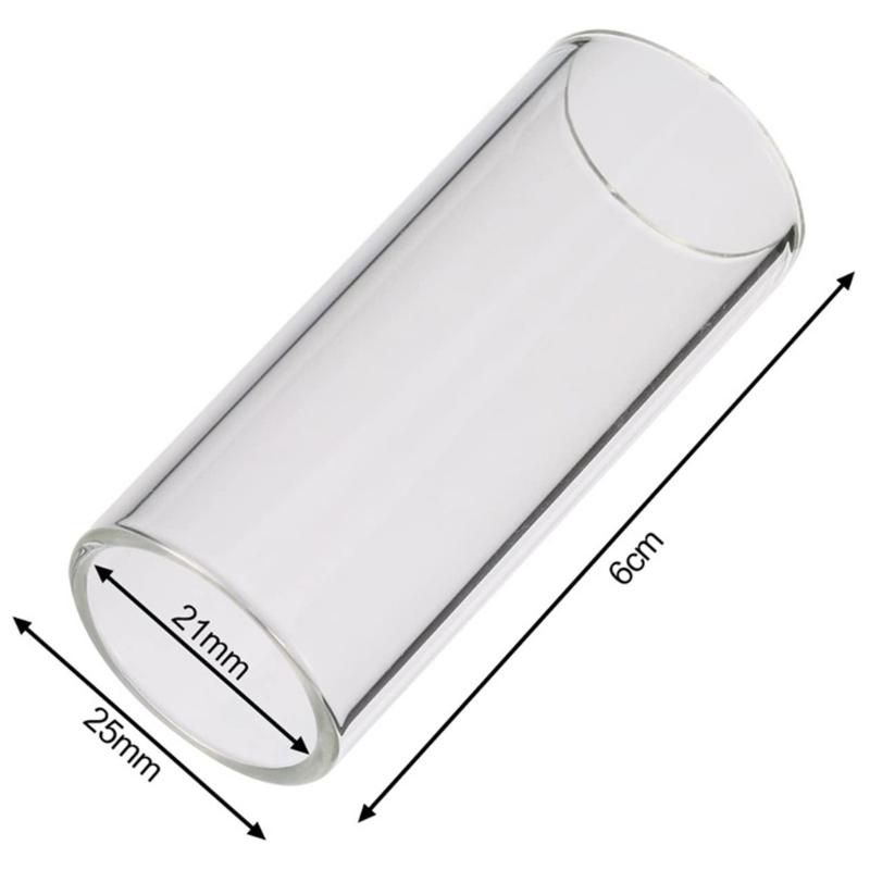 Guitar Slide, Stainless Guitar Slide Tone Bar for Stringed Instrument Steel Slide Electric Guitar Parts Guitar Slide Bar