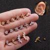 Bar Barbell Ear Cartilage Tragus Helix Studs Piercing Earrings Jewelry
