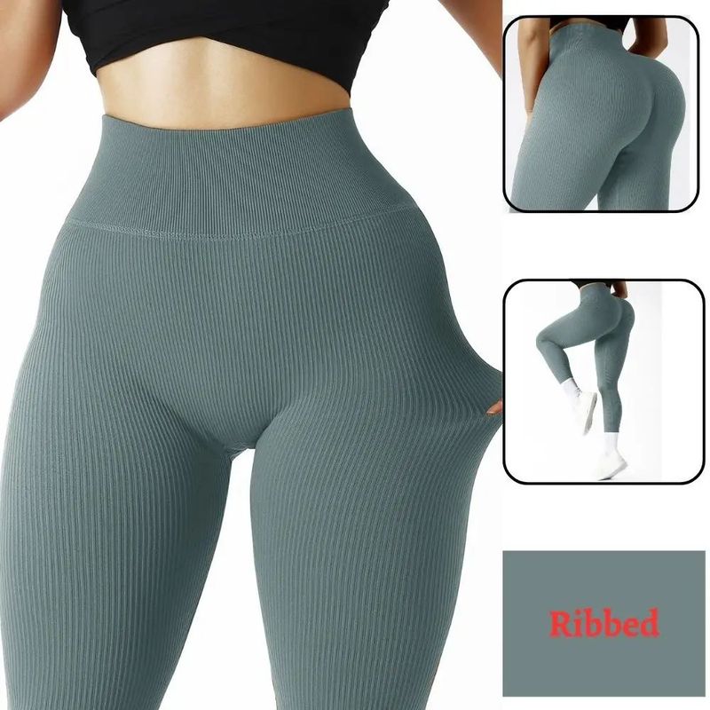 

Women Leggings for Fitness Yoga Pants Seamless Sport Tights SL718BL L