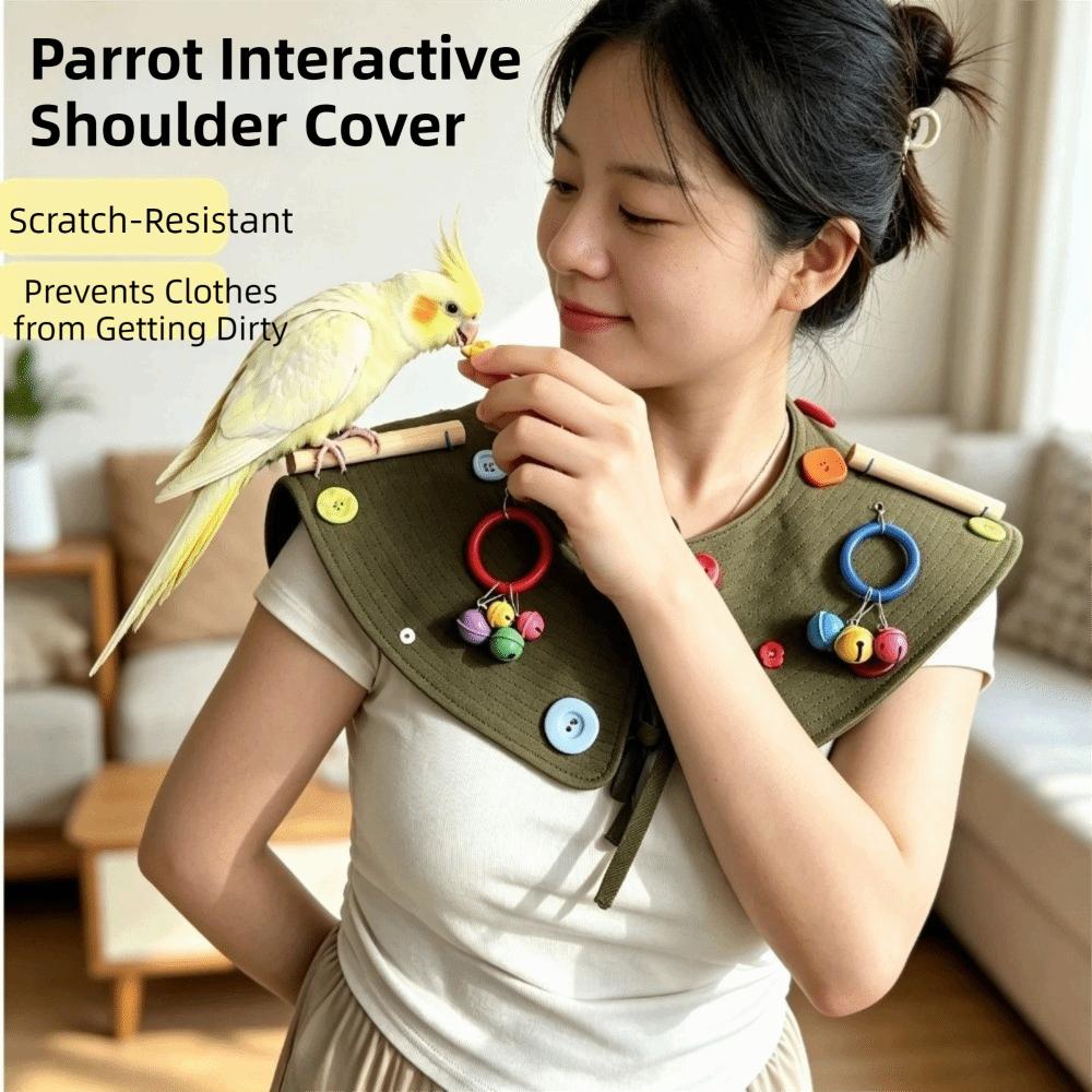 Anti-Bite Bird Training Shawl Anti-Scratch Bird Shoulder Protector  Parrot Training