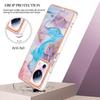 For Xiaomi 13 Lite/Civi 2 5G Case with IMD Marble Flower Pattern TPU Mobile Back Cover