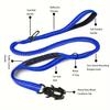 Heavy Duty Tactical Bungee Dog Leash Reflective No Pull Lead Rope