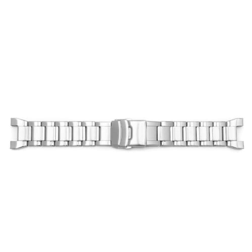 [Faygtni] CASIO G-STEEL Compatible Watch Band for GST-S300G / GST-S300 / GST-W300G / GST-W300, Stainless Steel Shockproof Metal Strap, Breathable, Eas