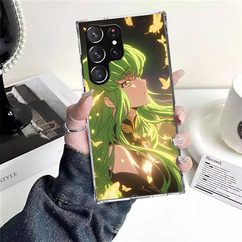 Code Geass Anime Soft Phone Case For Samsung Galaxy S22 S23 S24 S25 Edge S26 Ultra S20 FE S21 Plus + Fundas Coque Galaxy S20 S21