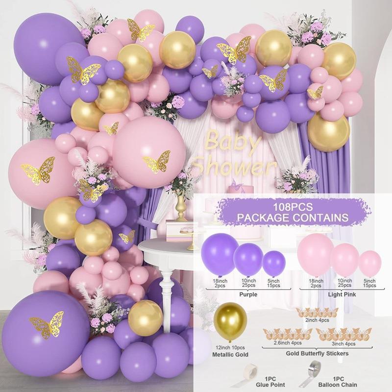 Balloon Set Birthday Party Scene Decoration Balloon Chain Balloon Arch Set