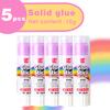 Wqn-2/5pcs Multi-color Solid Adhesive 15g Strong Solid Quick-drying Methanol-free Diy Art Tools And School Office Supplies