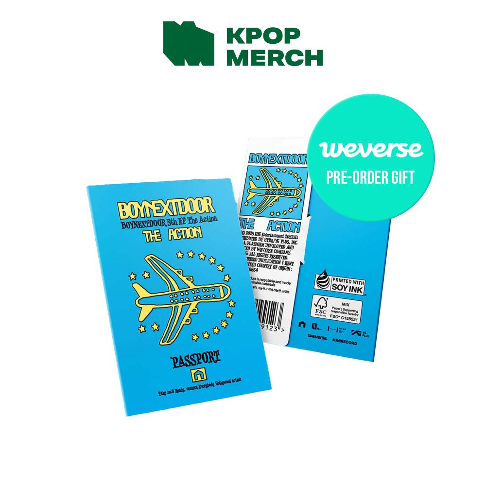 [Pre-order] BOYNEXTDOOR - The Action (Weverse Albums ver.)