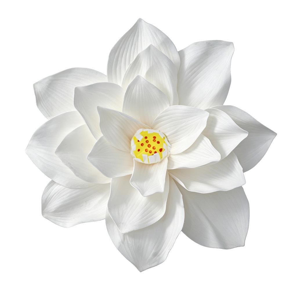 Fiori Giganti Decorativi 30/40/50CM Loto Loto Realistico Decorazione Giardino Decorazione Festa