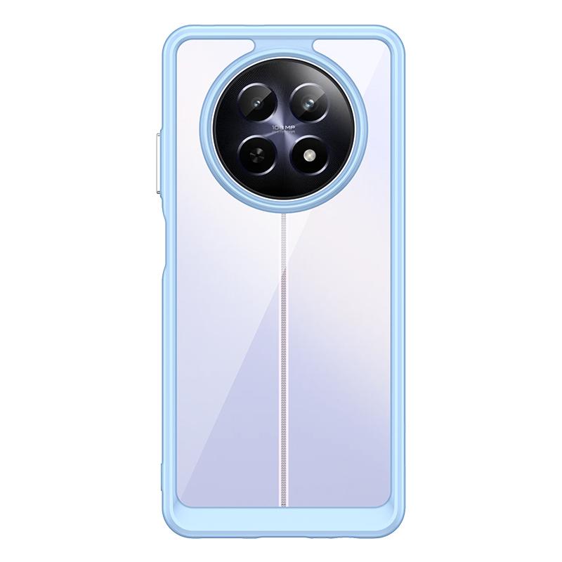 For Realme 13 5G Case Realme 13 5G Cover Funda Clear PC + TPU Shockproof Silicone Protective Phone Back Cover For Realme 13 5G