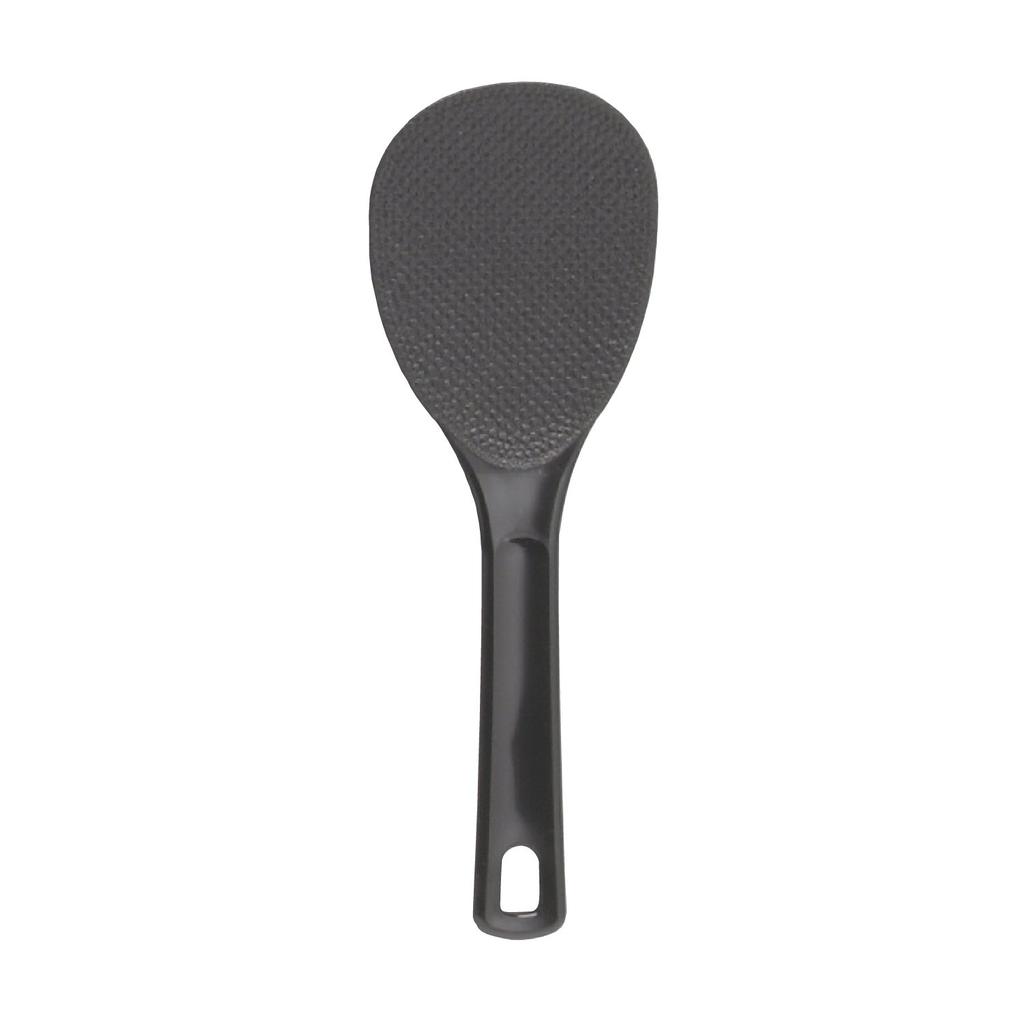 Akebono Sangyo Rice Blister Made In Commercial Double Embossed Surface for Magic Rice Black Paddle, Black, 21cm, Pack, Japan, Use, Non-Stick Rice,