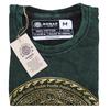 T-Shirt Stone Washed Green Chakra Medium