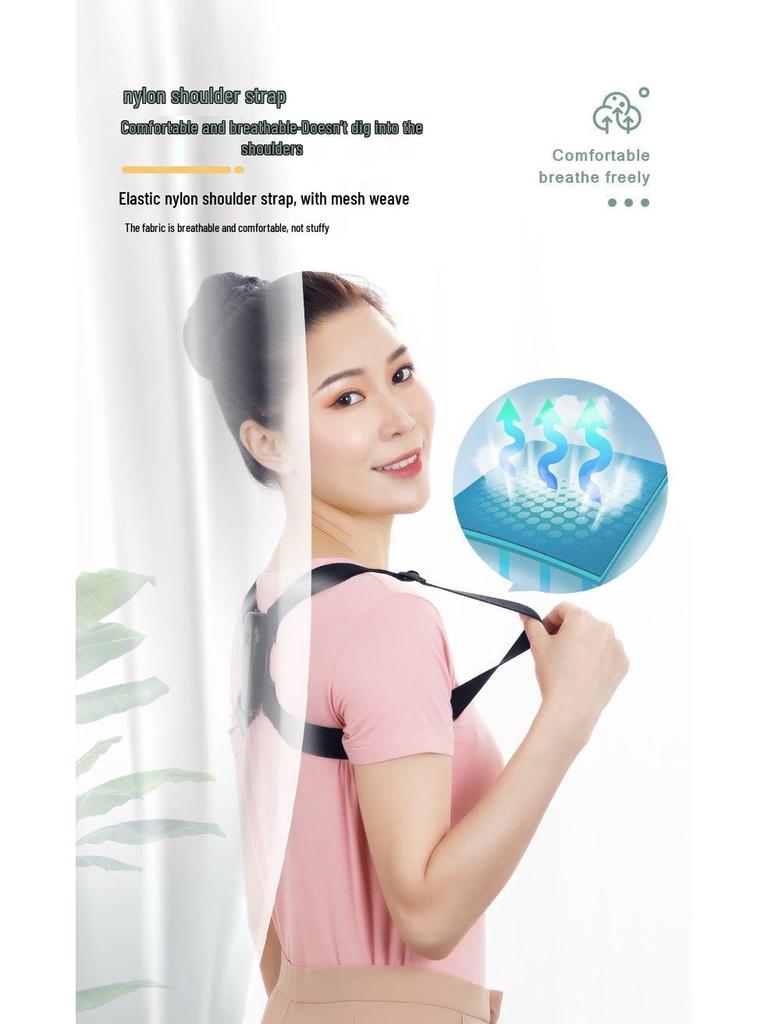 Intelligenter Haltungskorrektor: Unsichtbare Rückenstütze für Erwachsene & Kinder