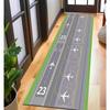 Airport Runway Runner Rug Children's Interactive Games Hallway Carpet Soft Non-Slip Floor Mat Modern Home Decor Rug for Bedroom