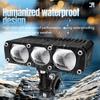 Car Grill Bumper LED Spotlight 160W Hi-Lo Beam Fog Lamps Offroad Driving Light For Motorcycle Pick-up Truck 4x4 ATV Work Lights