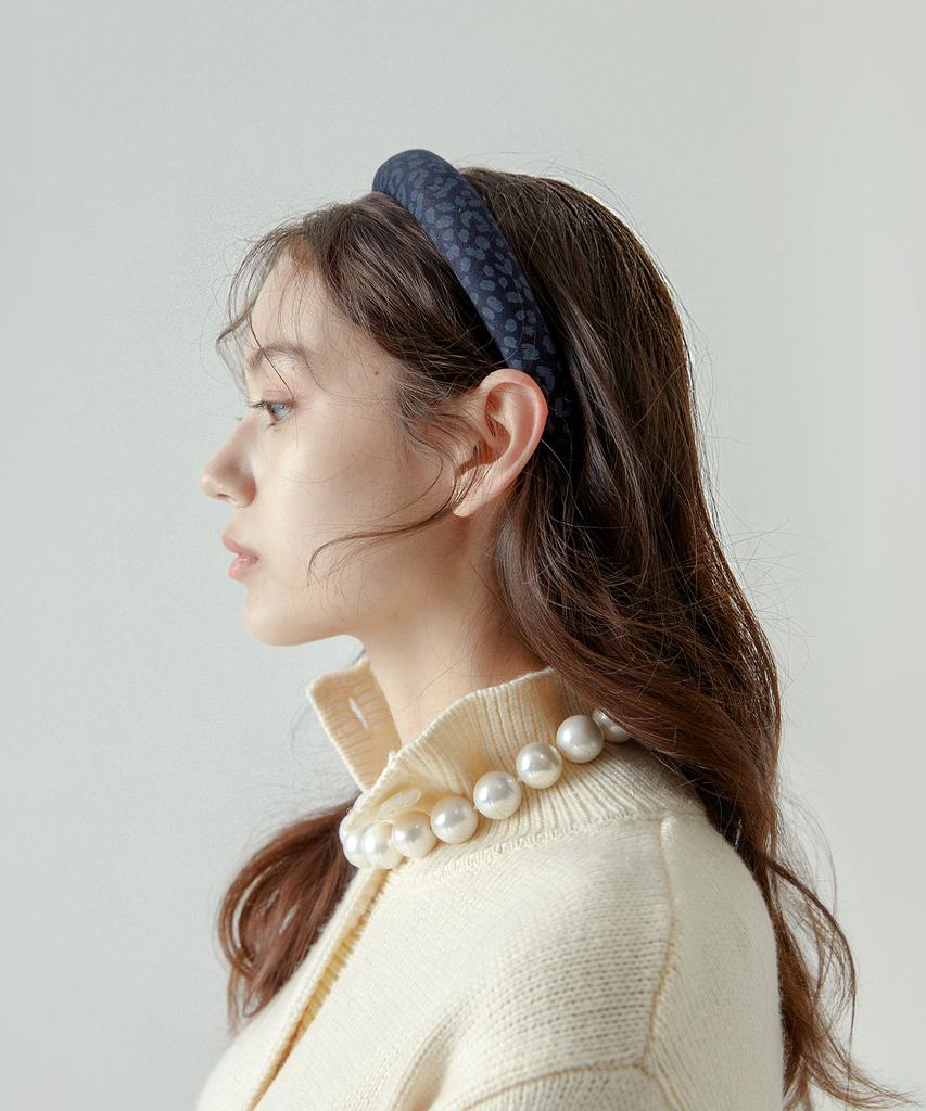 Something Good Leopard Cushion Hairband