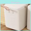 Clothes Storage Bag With Cotton Linen Material For Bedroom Organization And Seasonal Moving