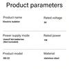 1PC Handheld Stainless Steel Electric Milk Frother Whisk Creamer (No AA Batteries Required) Beverage Coffee Frother Ideal Gift