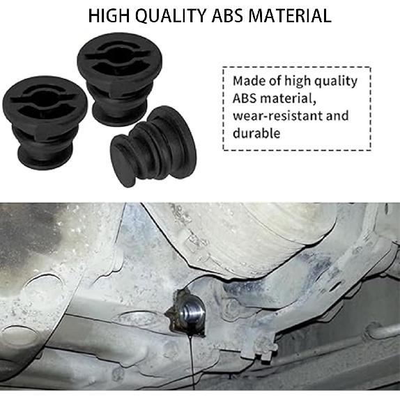 6 Pcs Oil Drain Plug No Leak 06L103801 with Oil Drain Plug Removal Tool for Volkswagen 1.8L 2.0L Petrol replacement for Aud Golf Passat