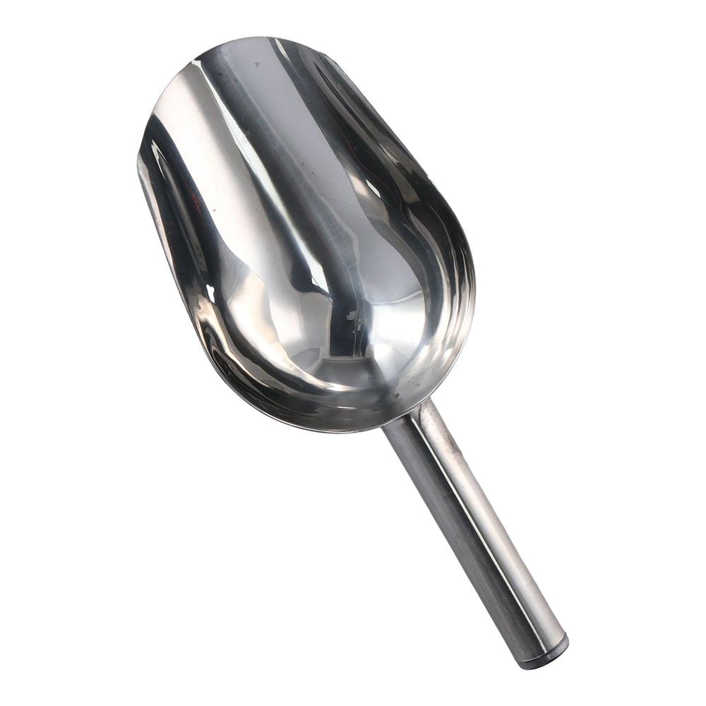 8/9/10/11Inch Ice Shovel Metal Sugar Scoop Dishwasher Safe Stainless Steel Ice Scraper  Food
