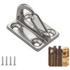 Multi-functional Wall Mount Holder 316 Stainless Steel Dogs Leash Hook Wall Hooks  Outdoor