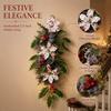 Artificial Artificial Pine Branch Faux Flower Christmas Garland Door Hanging  Door Decoration
