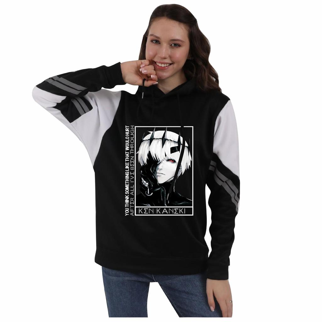Tokyo Revengers Anime Color Block Hoodie - Autumn/Winter Student Style Sweatshirt
