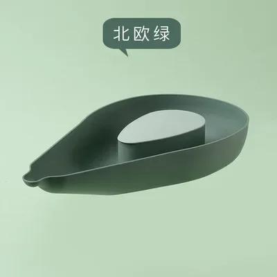 

Table Plates For Serving Plates Snack Candy Stand Bowl Food Fruit Plates Plastic Partitioned Dish Creative Tableware Storage Box зелений