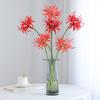 Wedding Pink Red Spider Lily Silk Simulation Flower Office Decoration 67Cm Artificial Red Spider Lilies Branches Red Flowers