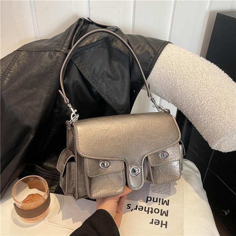

New trendy versatile fan car armpit bag portable shoulder oblique span women s bag