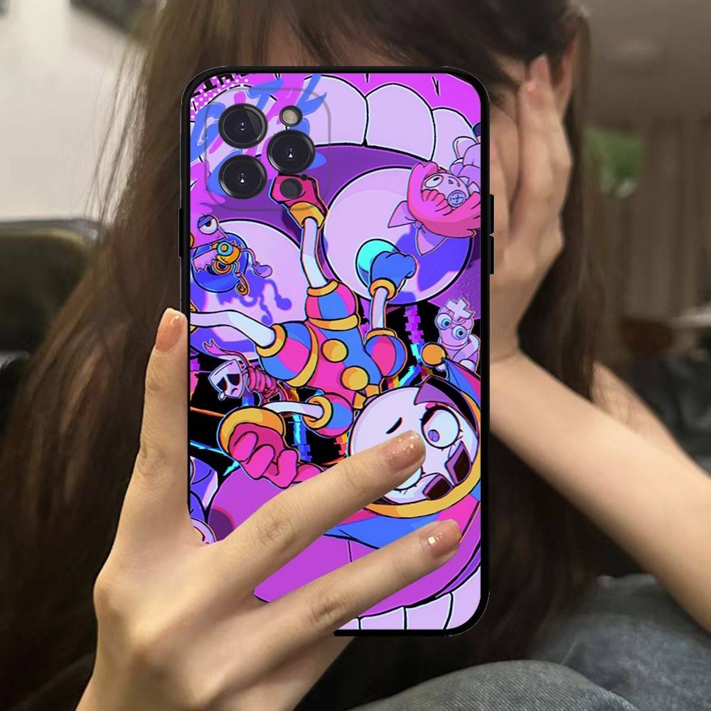 Beliebter Anime The Amazing Digital Circus Handyhülle Für IPhone 16 15 14 11 12 13 Mini Pro XS Max Hülle 6 7 8 Plus X Funda Schale