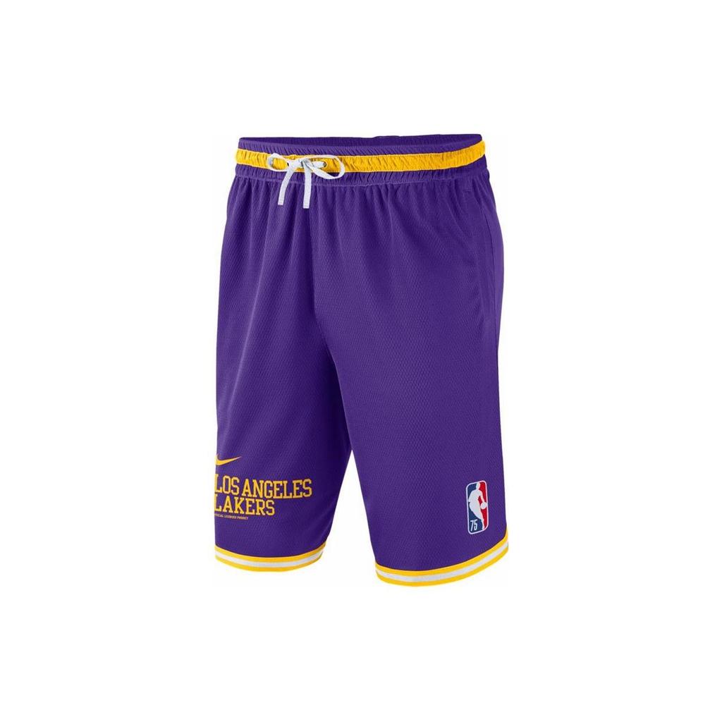 Nike American Retro Basketball Shorts, Los Angeles Lakers Edition Men Bottoms Purple DB1802-504