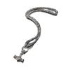 European & American Retro Viking Hammer Pendant Necklace: Stainless Steel Chain, Trendy Fashion Accessory