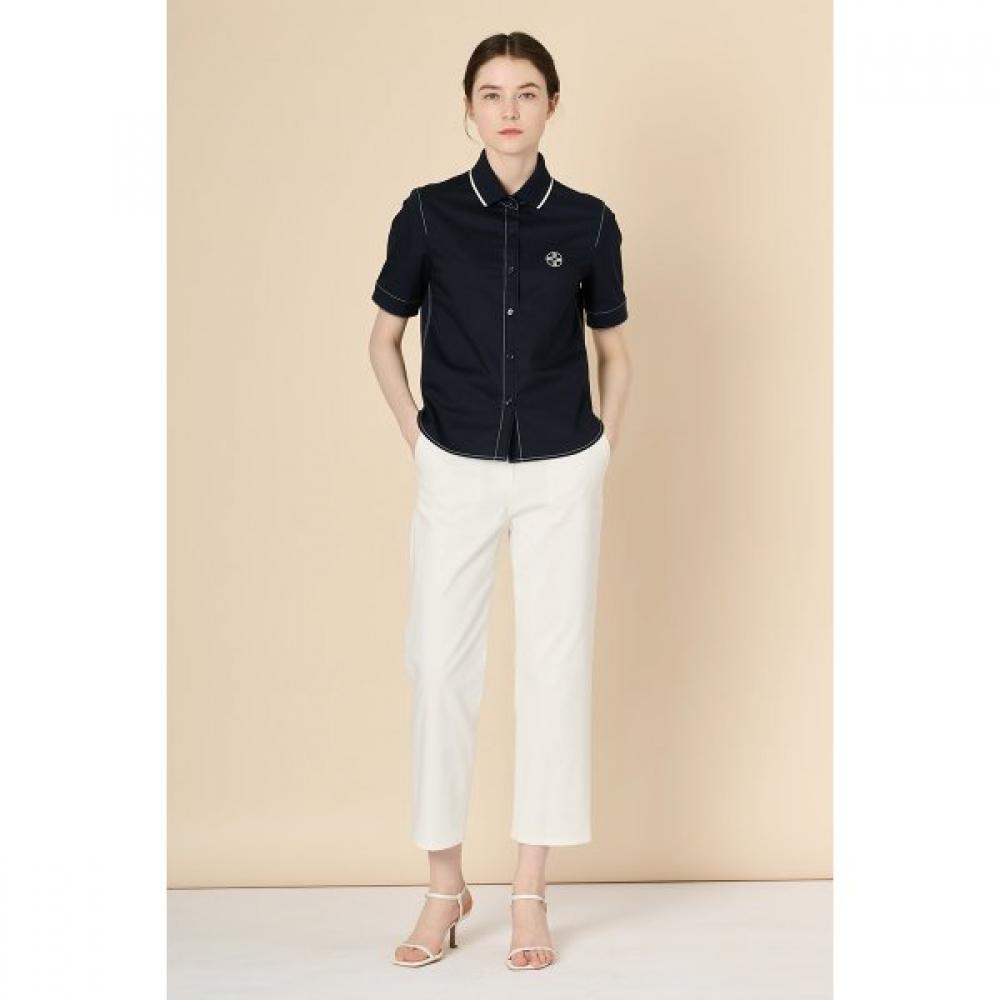 BCBG Knit Block Logo Blouse B3m4b420