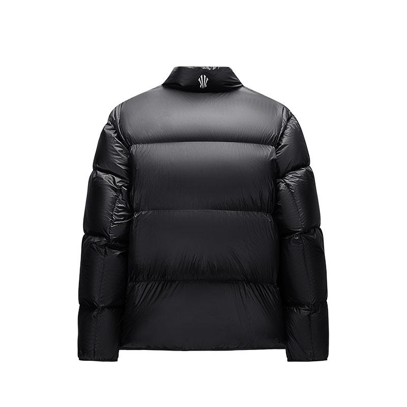 Anta Kyrie Irving Series Duck Down Nylon Fabric Puffer Jacket Sports Comfortable Warm Versatile Down Jacket Unisex Jacket Black 172441905S-4