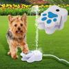 Claw Shape Paw Activated Pet Sprinkler Funny Puppy Water Dispenser Pet Water Fountain  Outdoor Use