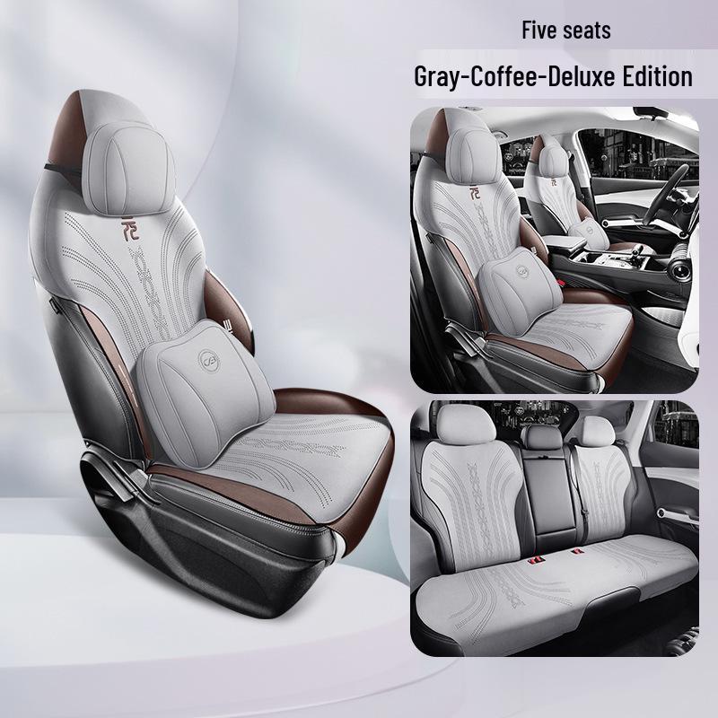 ZFL Sports Leather All-Season Seat Cushion for BYD Yuan PLUS