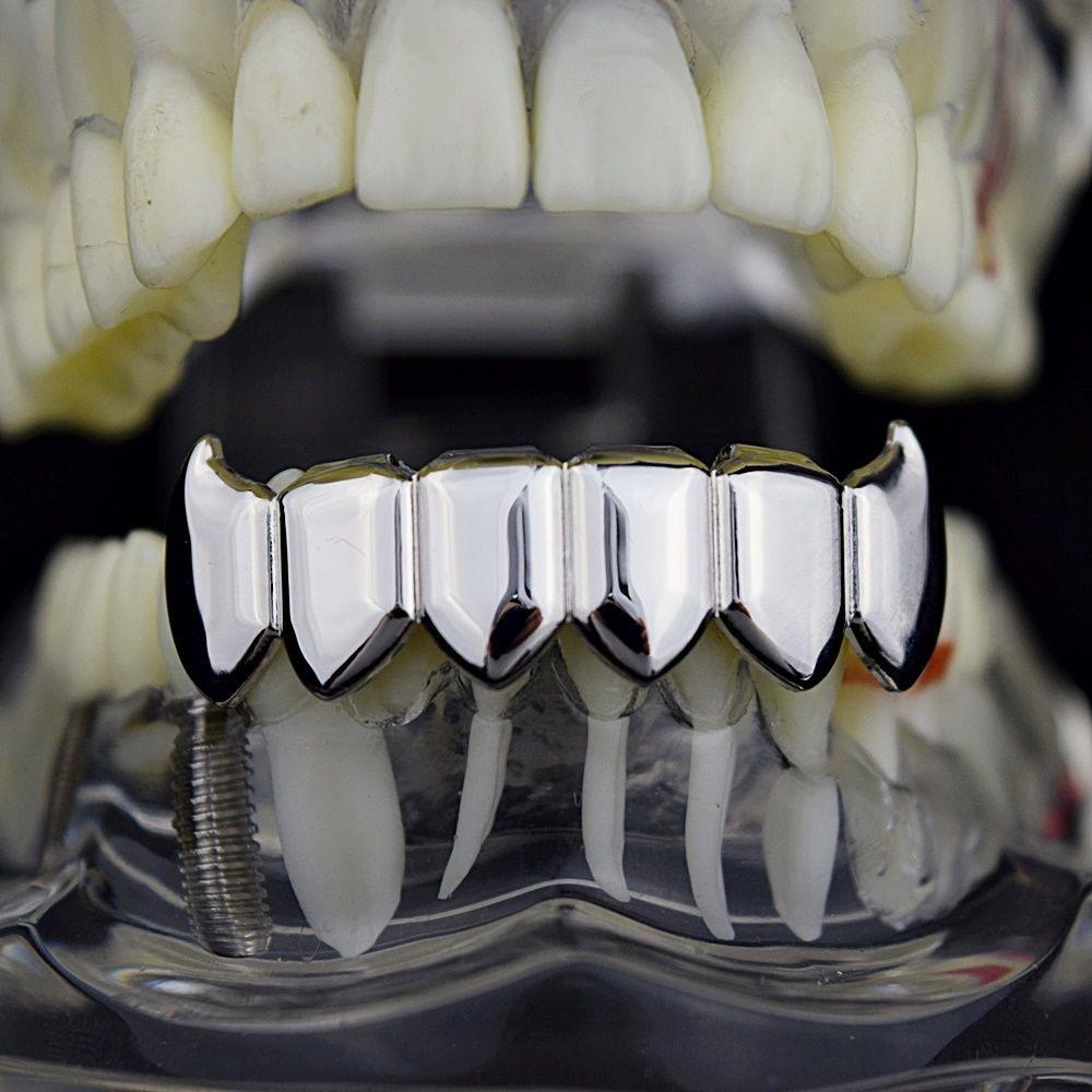 Hot-Selling HIPHOP Gold Grillz Decorative Teeth