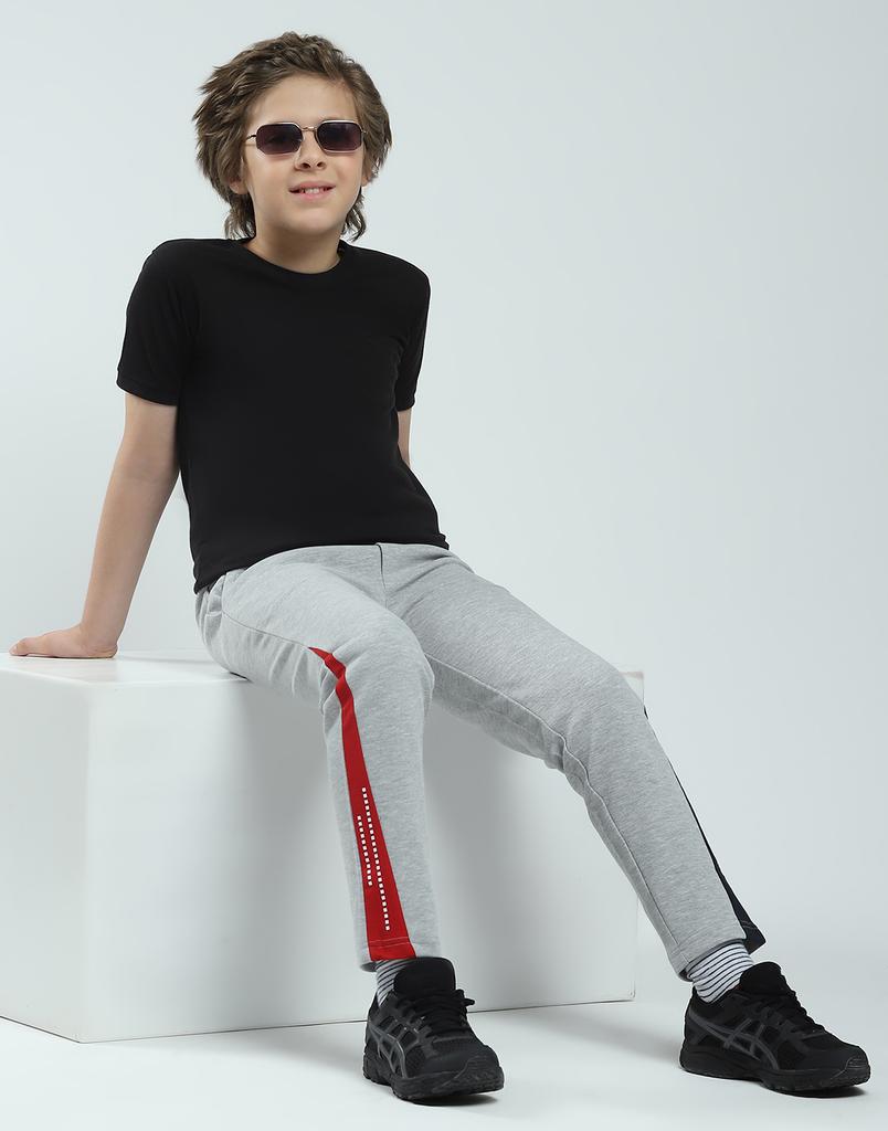 Monte Carlo Boy's Regular Fit Solid Track Pants