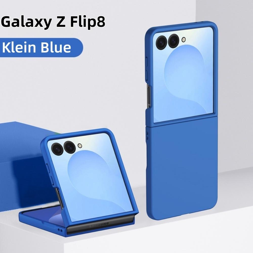 Custodia Ultra Sottile Opaca Color Caramella per Samsung Z Flip 7 8 6 5 4 3 2 Flip7 ZFlip8 Cover Rigida in PC Antiurto per Samsung Z Flip7 Flip8