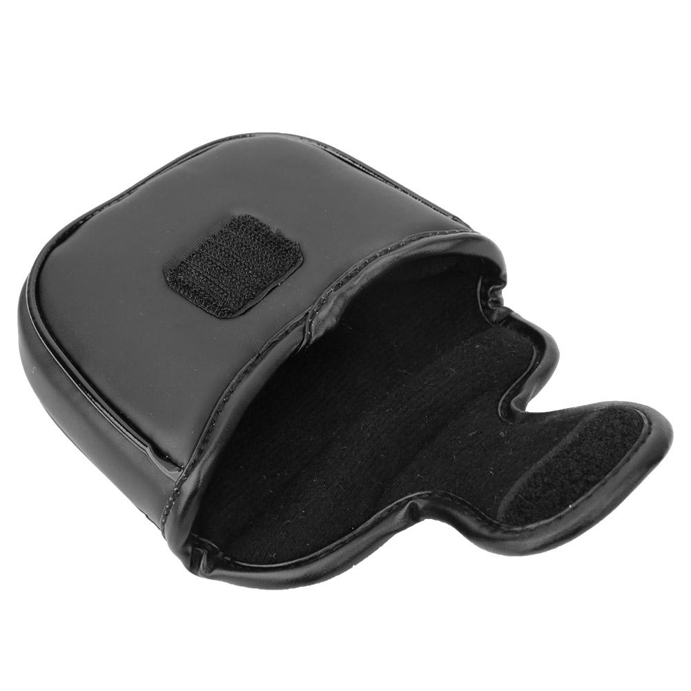 Portable PU Golf Club Driver Headcovers Durable Soft Head Cover Golfer Accessory Black