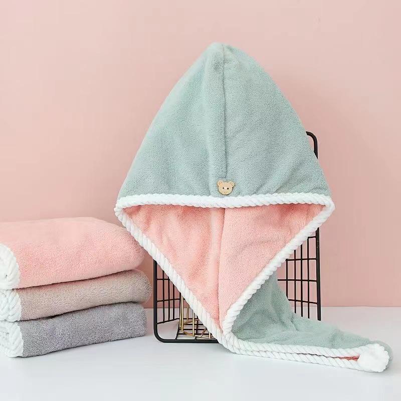 Women's Super Absorbent Quick-Drying Hair Wrap Towel