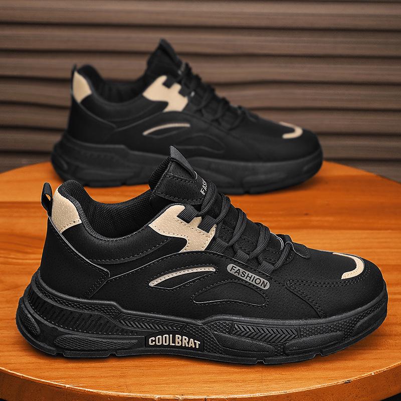 

Men s Trendy Waterproof Height-Enhancing Casual Shoes - 2023 Autumn Collection 40 чорний