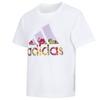 T Shirts Women's White Crew Neck Moderate Straight Fit HN7753