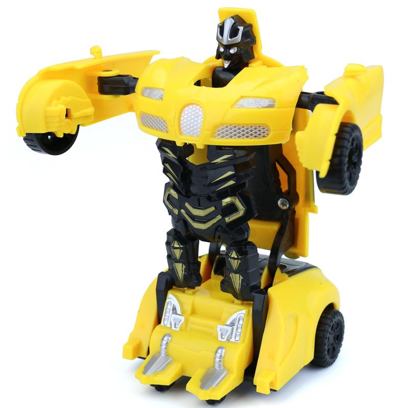 Children'S Educational Cartoon Mini Deformation Toy Car Deformation Autobot Boy Toy